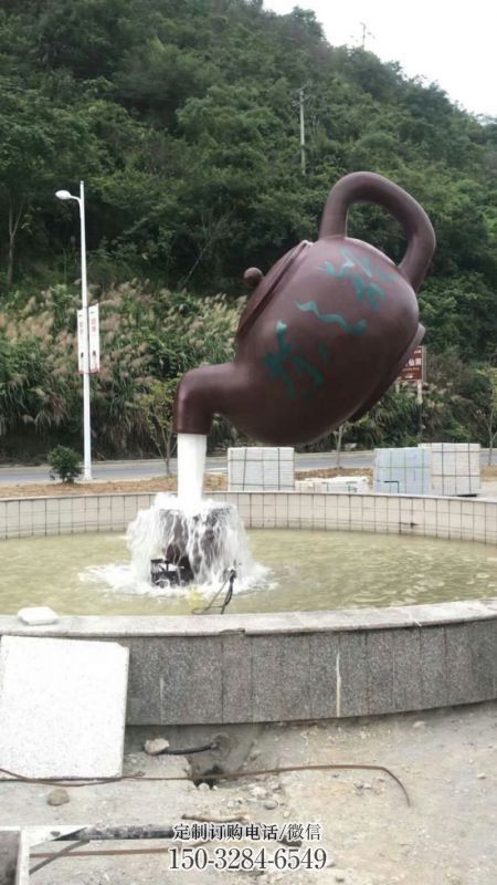 抚州小区天壶标志雕塑,多彩艺术,天壶雕塑生产厂家 抚州小区天壶标志雕塑,多彩艺术,天壶雕塑生产厂家